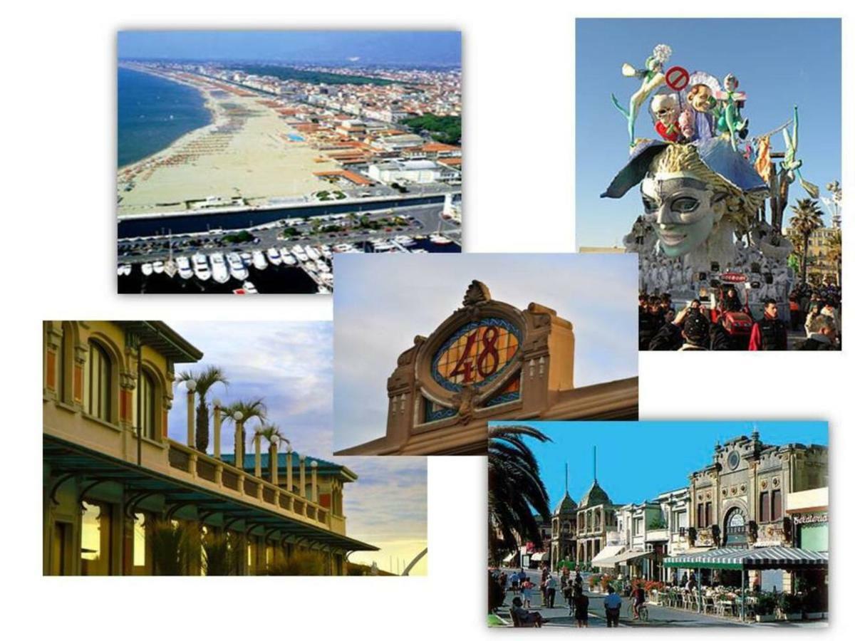 Altido Apt For 8 With Huge Terrace In Old Town Of ヴィアレッジョ エクステリア 写真